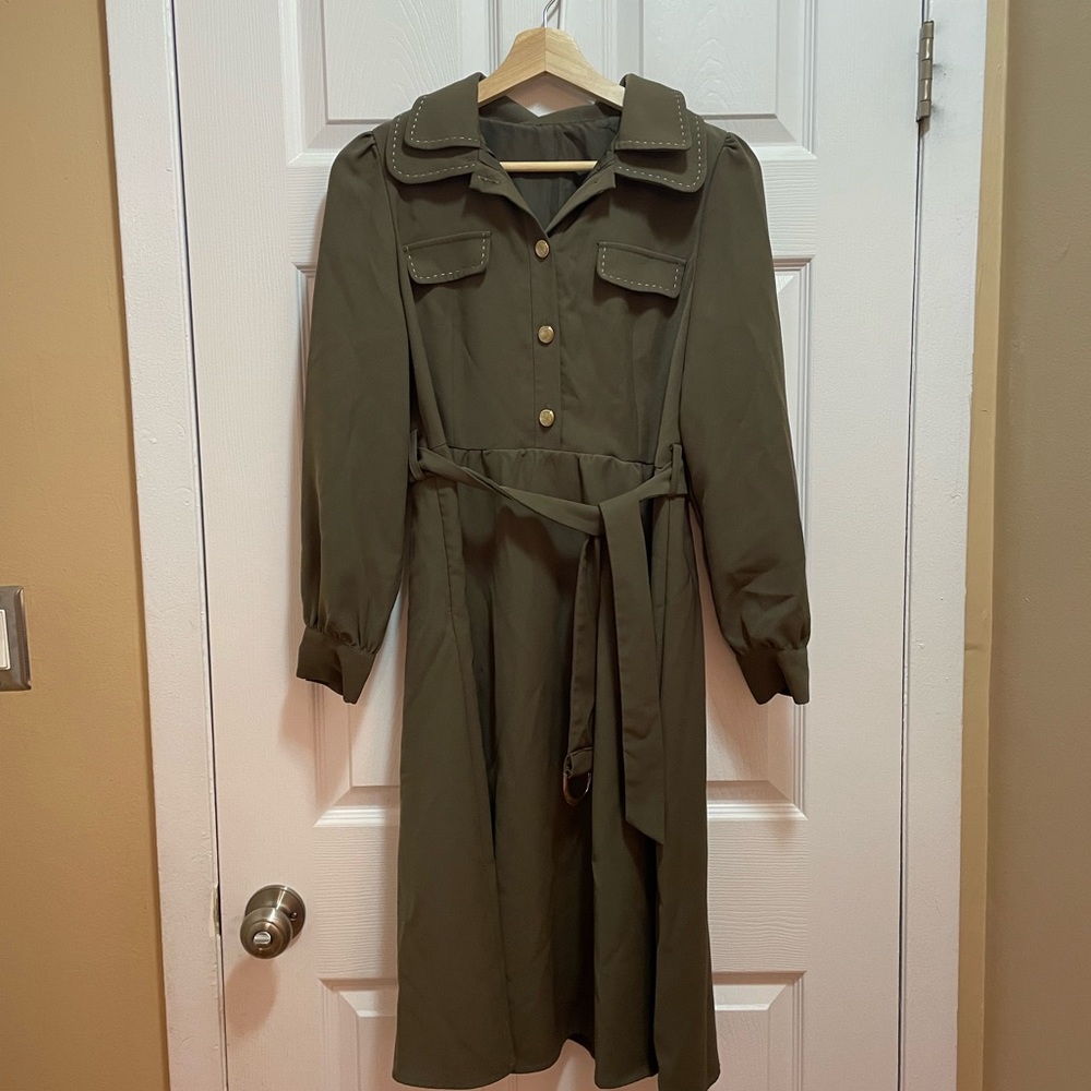 Sale by 9/30/2026- Elegant Office Lady Autumn Shirt Dresses for Women